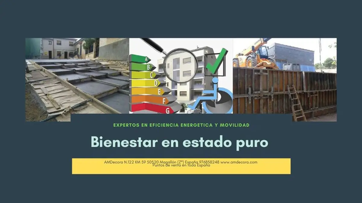 Portada de la presentación «Bienestar en estado puro» de Grupo Amdecora
